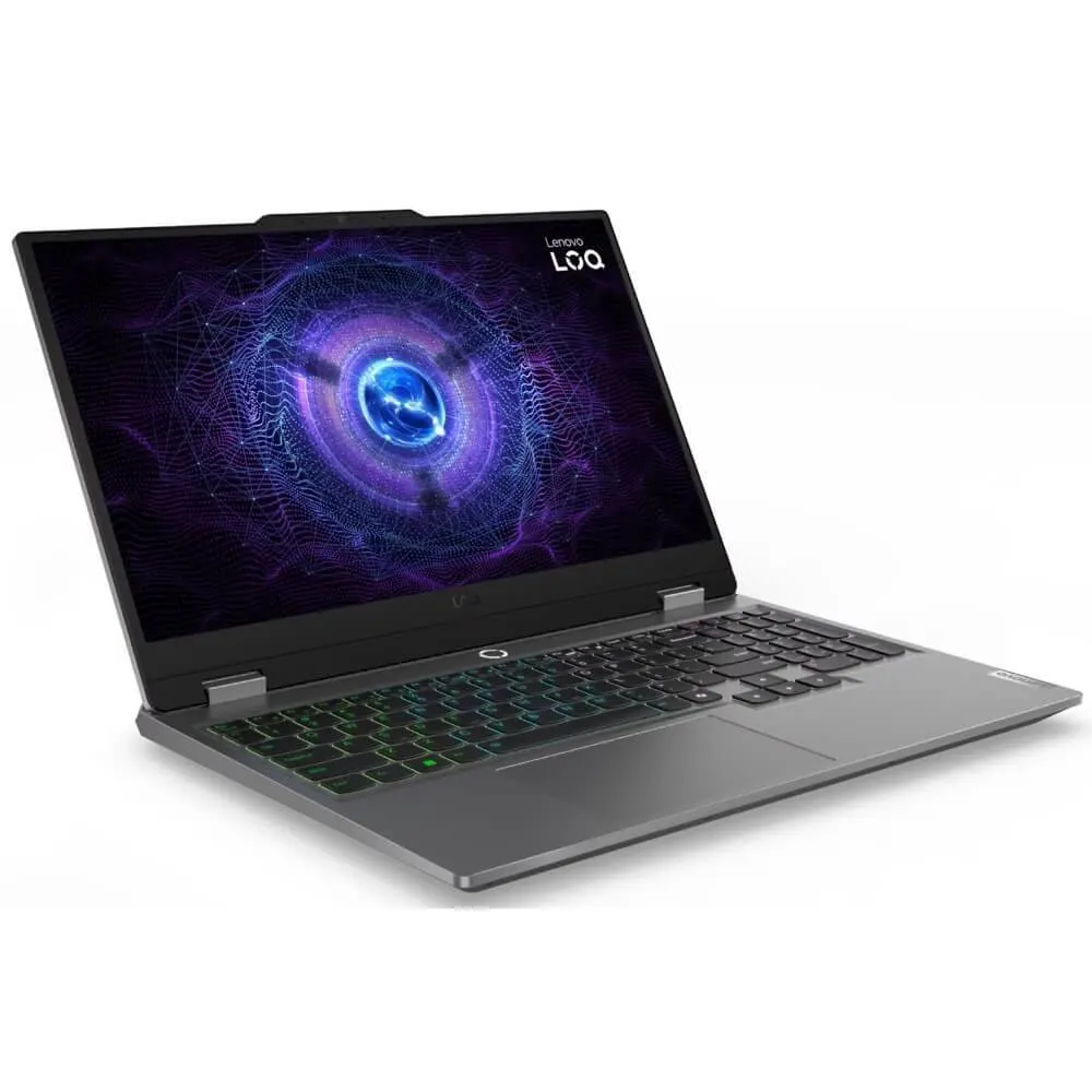 ნოუთბუქი Lenovo 83DV01CHRK LOQ 15IRX9, 15.6", i5-13450HX, 16GB, 512GB SSD, RTX3050 6GB, Silver