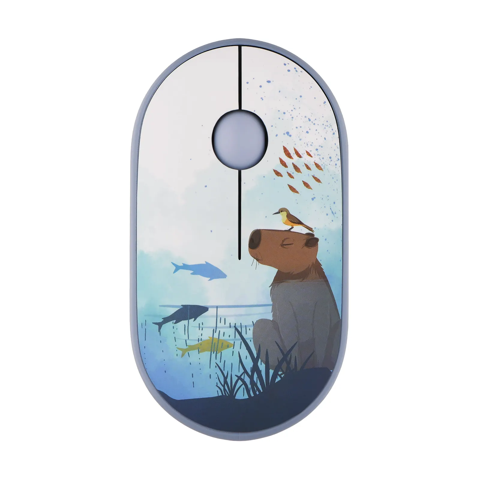 მაუსი 2E Mouse MF300 CAPYBARA:SWIM Silent WL BT, Blue