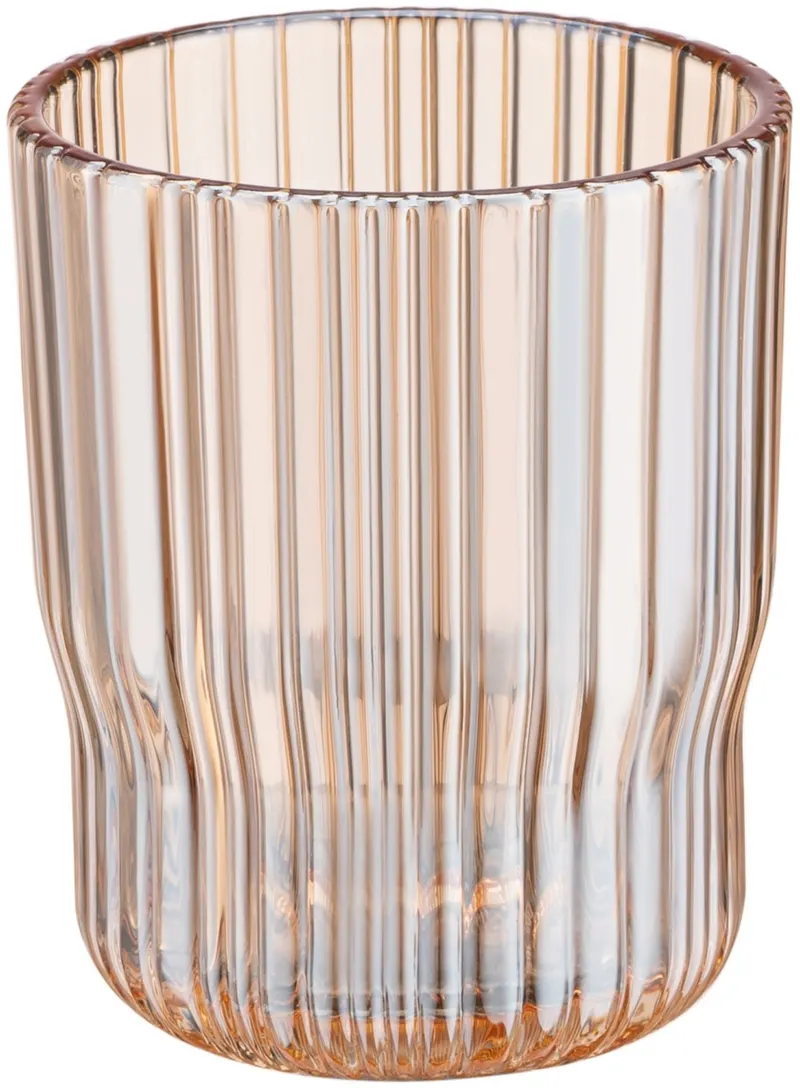 Ardesto Low glasses set Golden Moon, 300ml, 2pcs, glass, golden