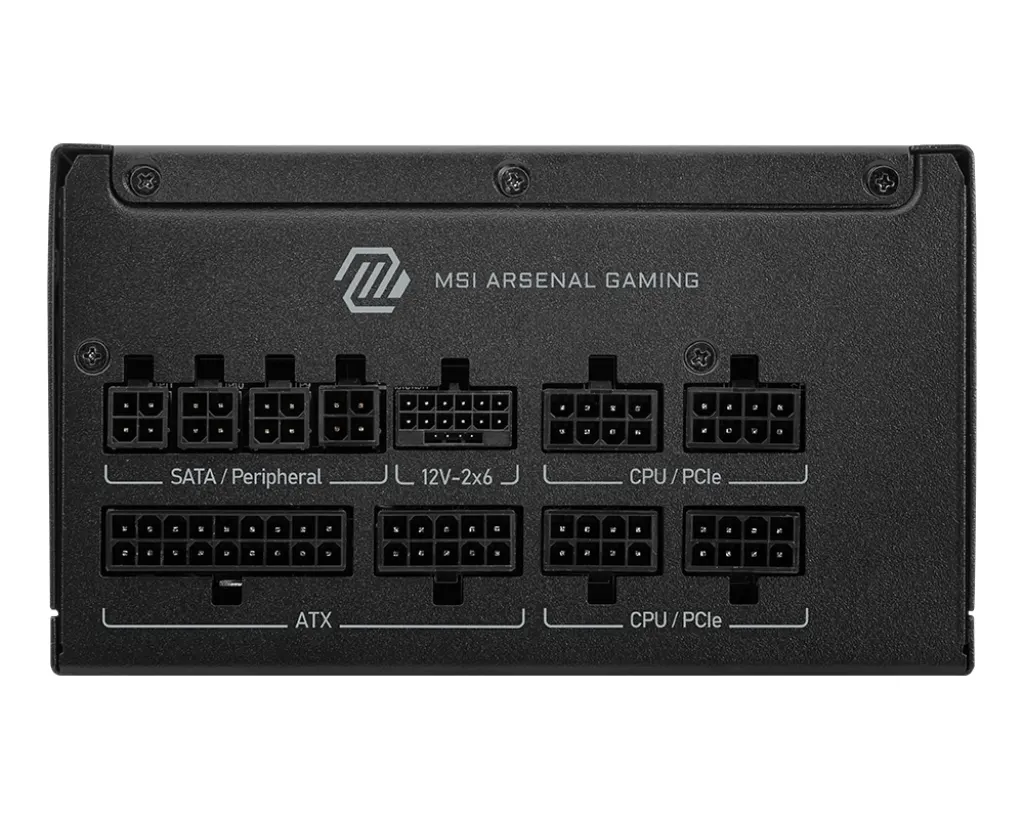 MSI PSU MAG A1000GLS PCIE5