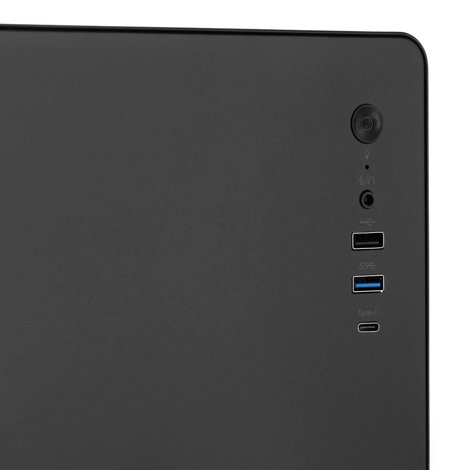 PC case 2E Credo V500B without PSU, 1xUSB3.0, 1x USB 2.0, 1xUSB Type-C, 1x120mm, VGA 310mm, ATX, black