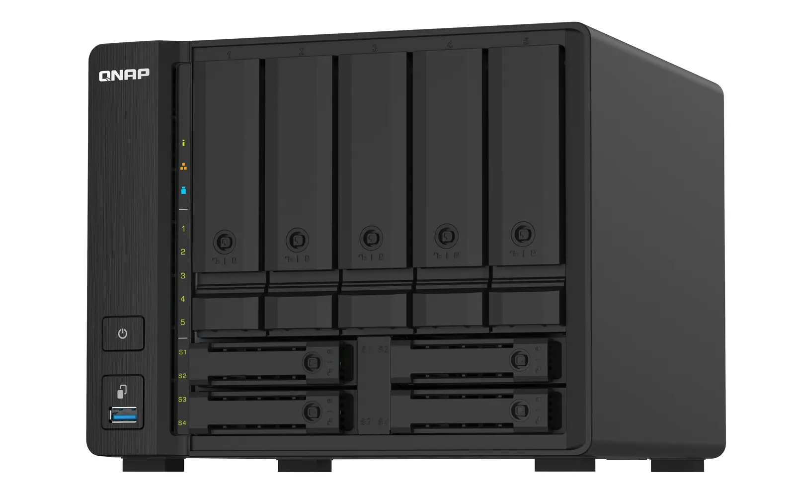 NAS სერვერი 9-Bay NAS, Annapurna Labs Alpine AL324 1.7GHz Quad Core
