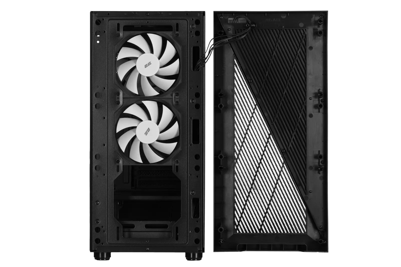 2E Gaming Computer case Infinity G205A, without PSU, 2xUSB 3.0, 1xUSB Type-C, 1x120mm ARGB, 2x120mm, ARGB strip, TG Side Panel, ATX, Black