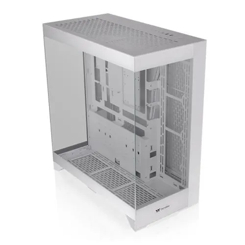 Thermaltake, CTE E550 TG Snow Mid Tower Chassis Case White.