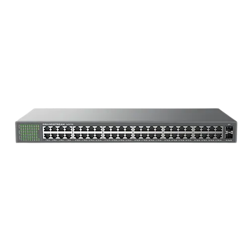 სვიჩი Grandstream GWN7706, Unmanaged Network Switch, 48x GbE RJ45, 2x SFP, metal case