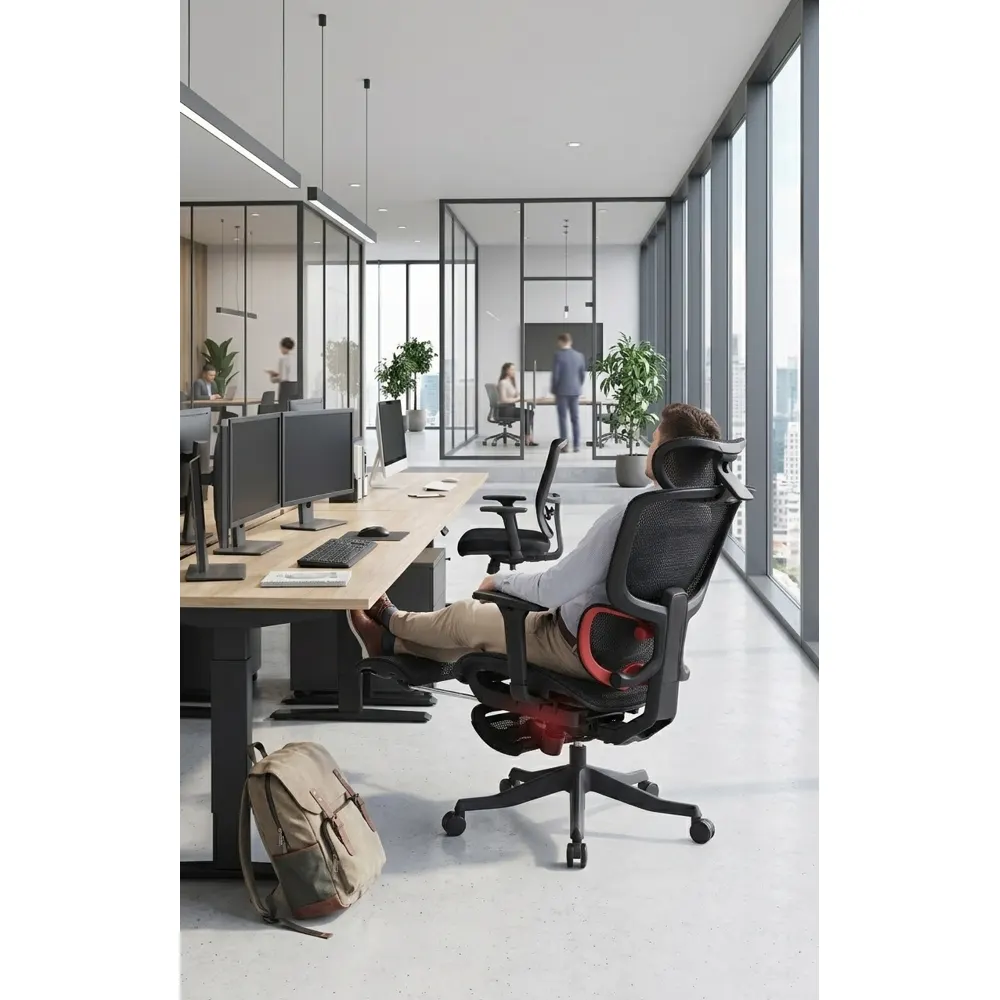 საოფისე სავარძელი ALLX ERGO X9-PRO-B Executive Office Chair Black