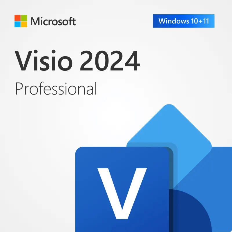 Microsoft Visio Pro 2024 All Languages Retail Online ESD, EP2-07111