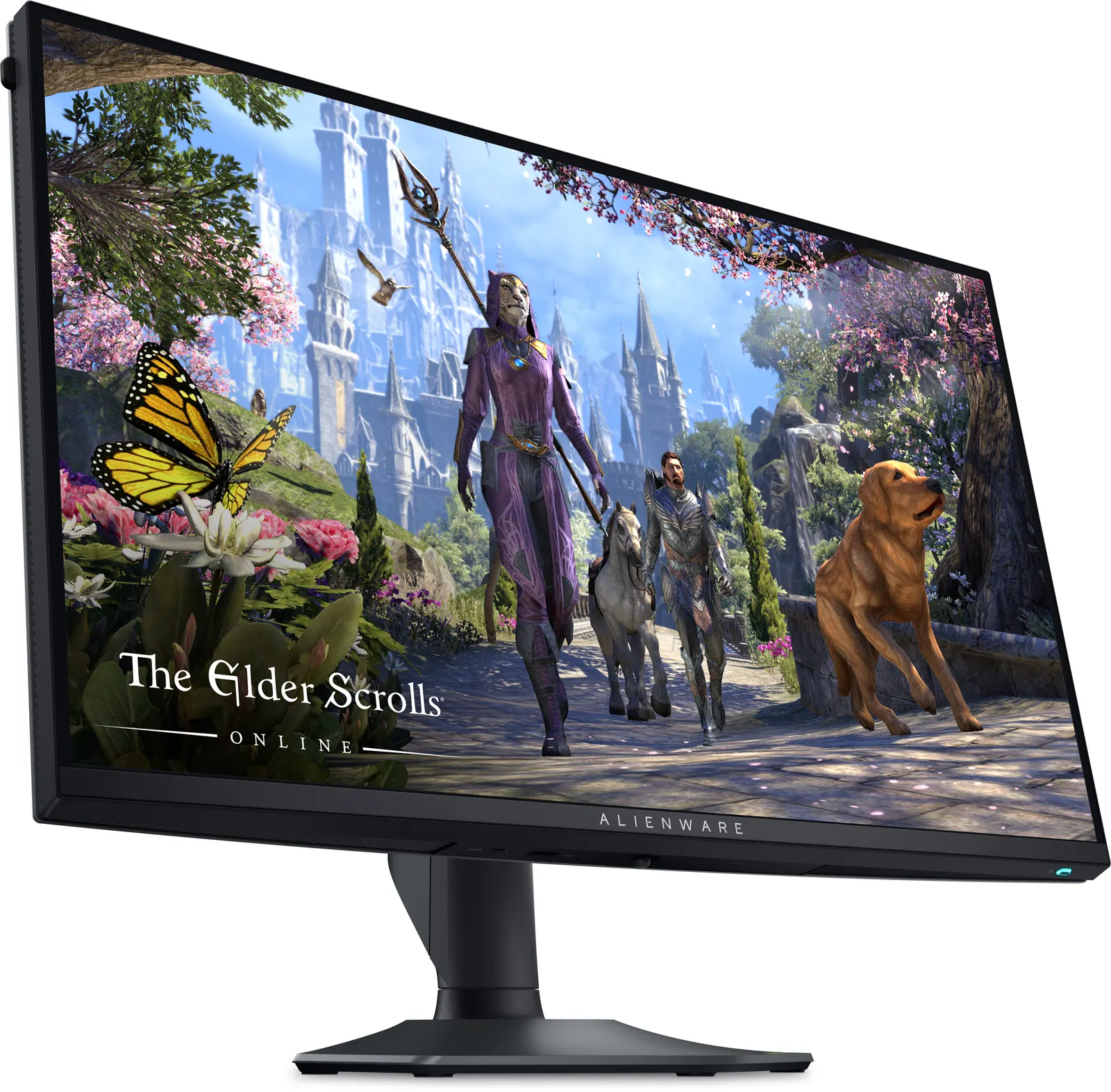 მონიტორი Dell Alienware 27 Gaming Dual-Resolution Monitor - AW2725QF - 27" UHD/FHD ,330Hz, IPS, 0.5ms, 600 cd/m2, 2xHDMI, DP, USB-C, Swivel, Pivot, Black, 3Yrw
