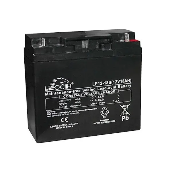 LEOCH, LP12-18, 12V 18Ah Rechargeable