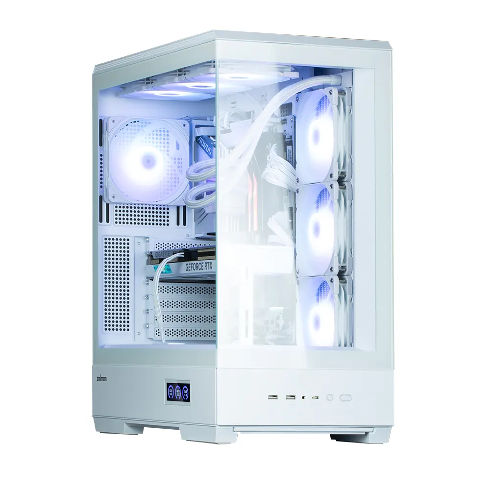 ქეისი Zalman P50 DS ATX Mid Tower White
