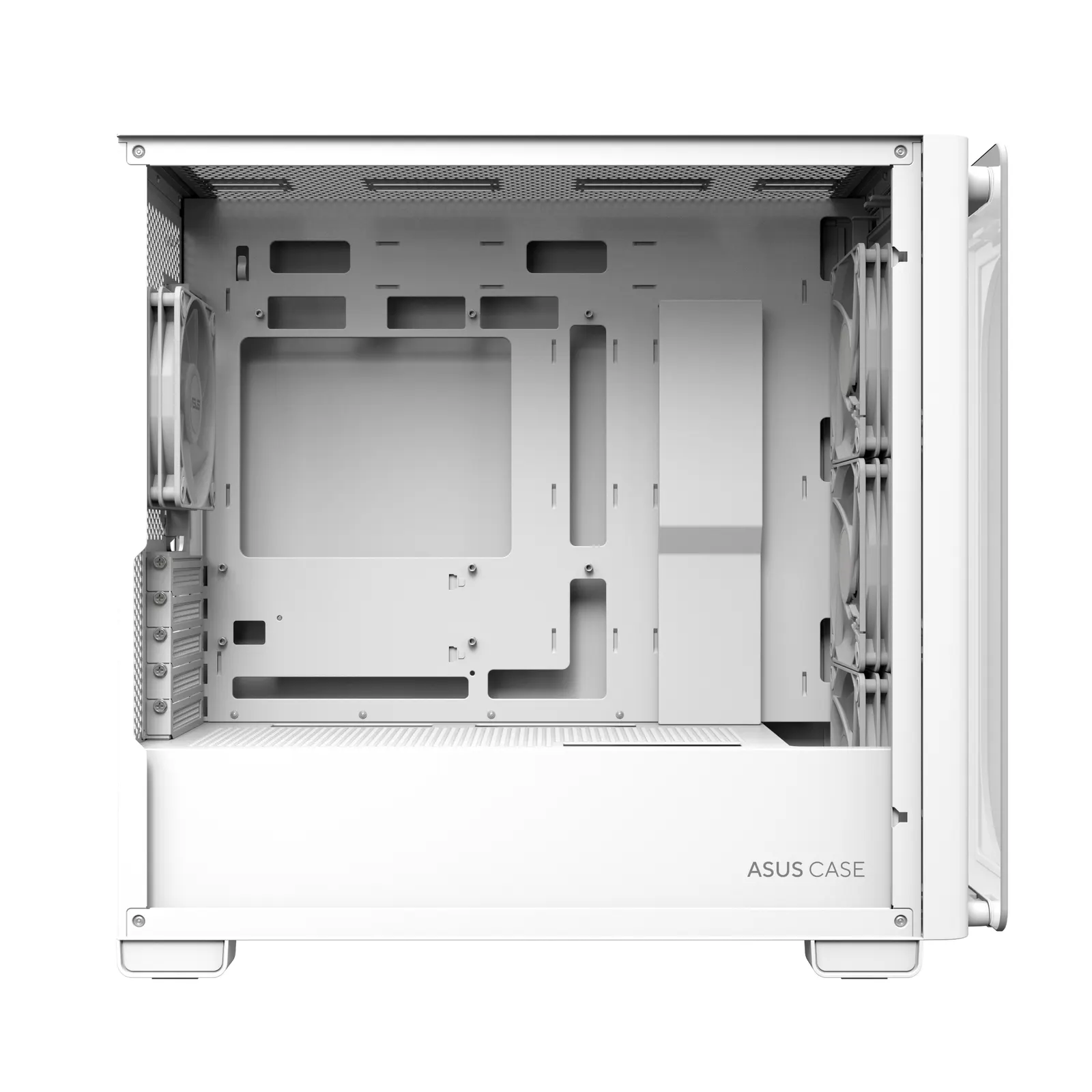 ქეისი ASUS A23 PLUS TG/ARGB FANS/WHT