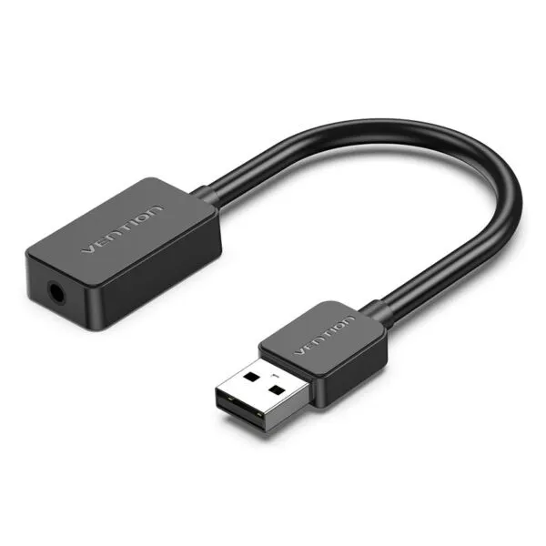 ხმის ბარათი VENTION USB Sound Card 0.15M