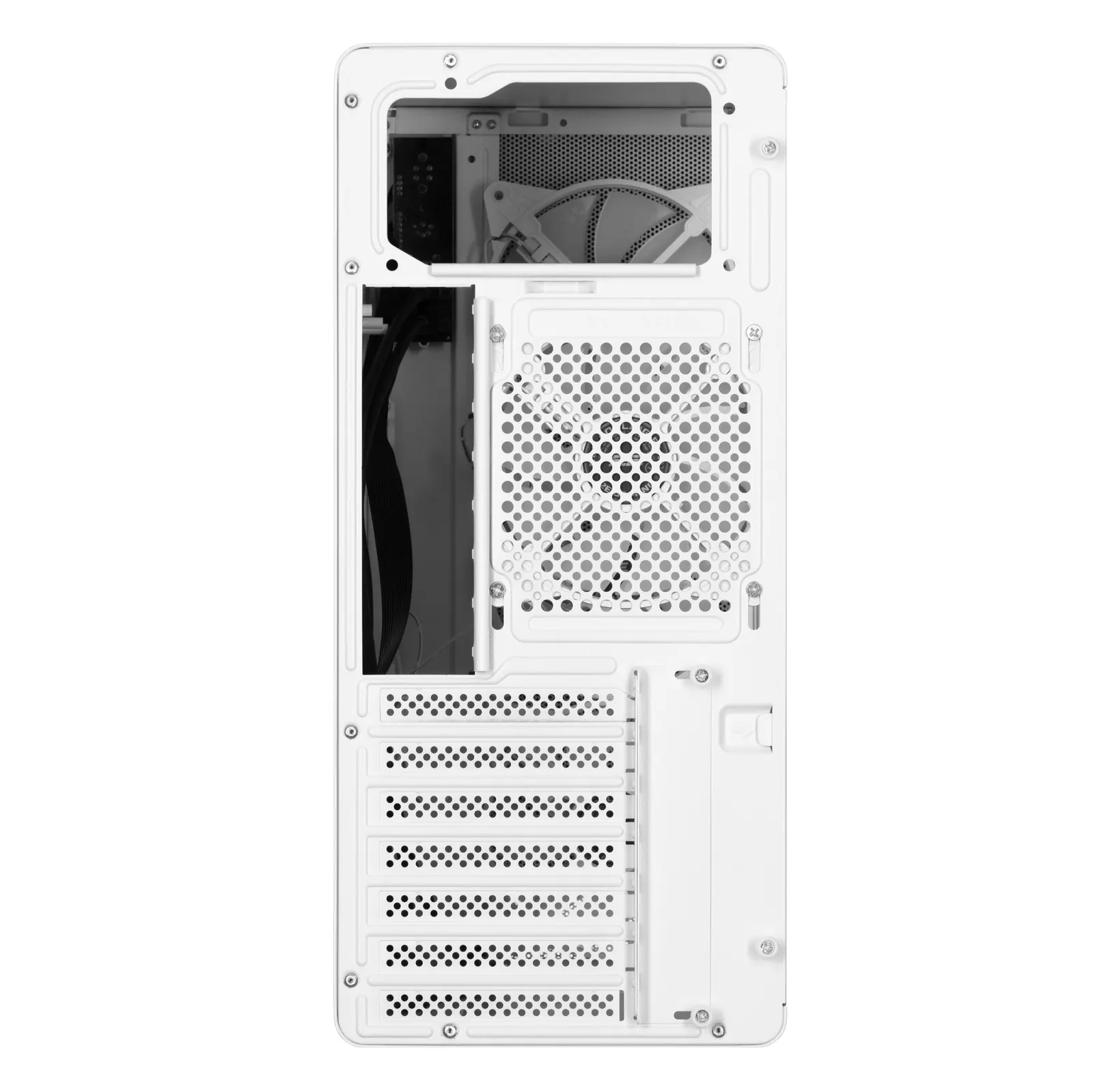 ქეისი PC case 2E GAMING Credo Plus V510W without PSU, 1xUSB3.0, 1x USB 2.0, 1xUSB Type-C, 4x120mm RGB Rainbow, VGA 310mm, TG Side Panel, ATX, white