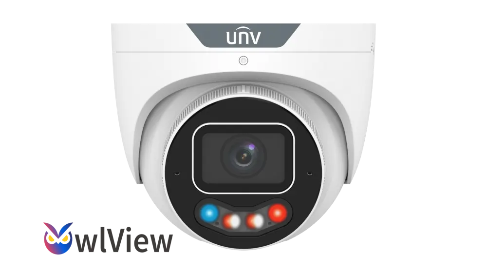 IP კამერა - 4მპ, 2.8მმ, Turret, Mic, Speaker, SD, ANR, UMD, IK10, Wise-ISP, Uniview IPC3634SE-ADF28KMC-WP-I1