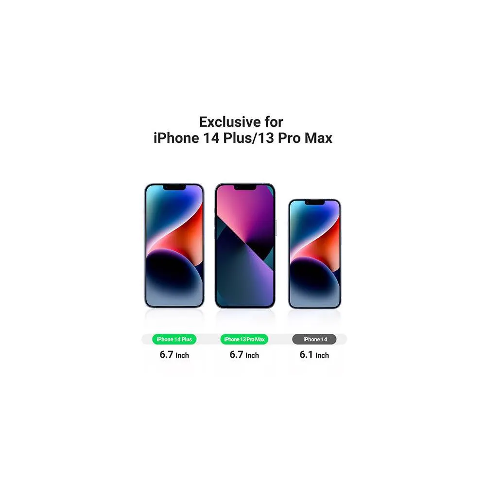 ეკრანის დამცავი UGREEN SP195 (80969), iPhone 14 Plus/13 Pro Max, Screen Protector with Installation Frame