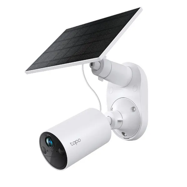 TP-Link Tapo C410 Solar-Powered Security Camera Kit - 2304 × 1296 (2K), Wi-Fi, 125° Viewing Angle, Up to 180-Day Battery Life, Solar Power
