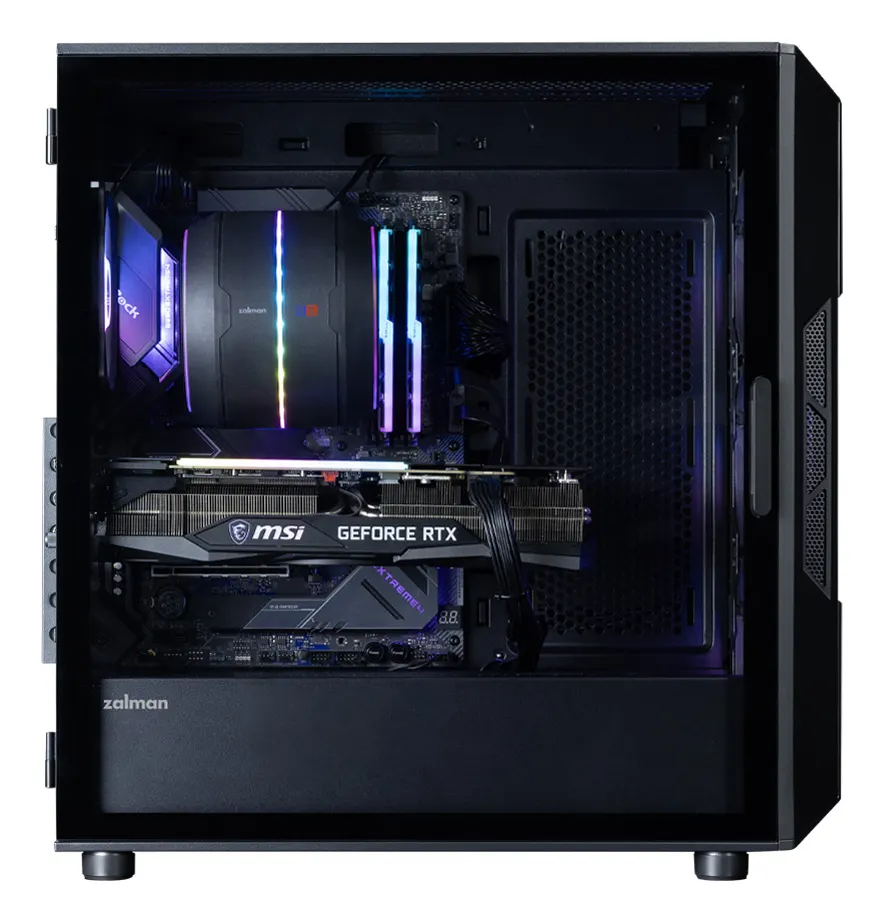 ქეისი Zalman i3 NEO ARGB V2 ATX Mid Tower Black