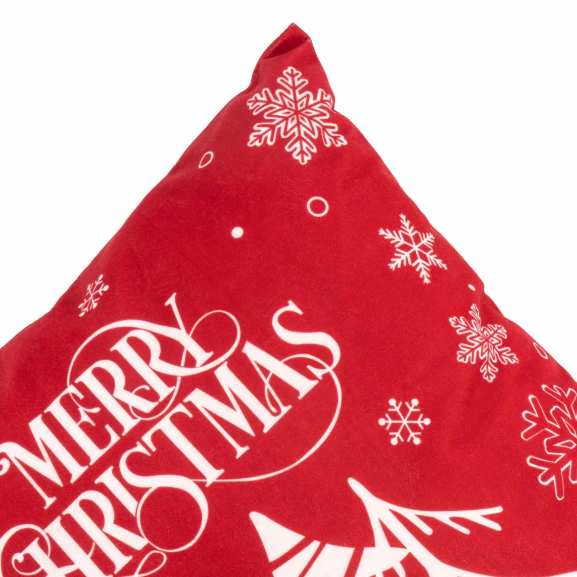 დეკორატიული ბალიში Ardesto Pillow decor. Christmas 45x45cm, 100% polyester, red