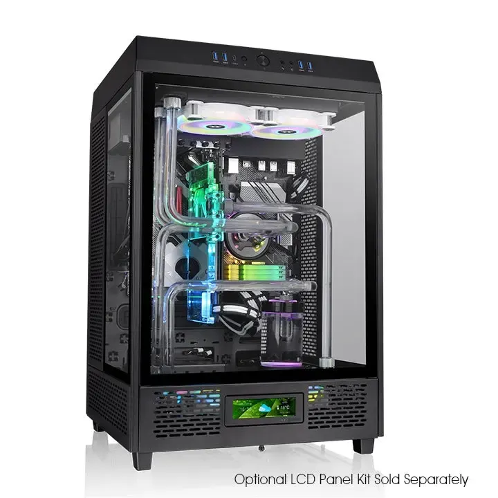Thermaltake, The Tower 500 Mid Tower Chassis Case Black.