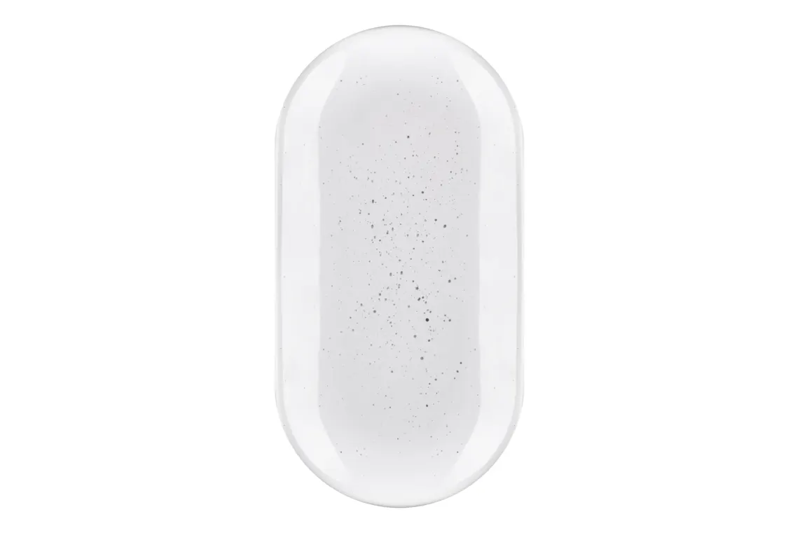 თეფში Ardesto Plate Bagheria Bright, 25x13cm, ceramics, oval, white