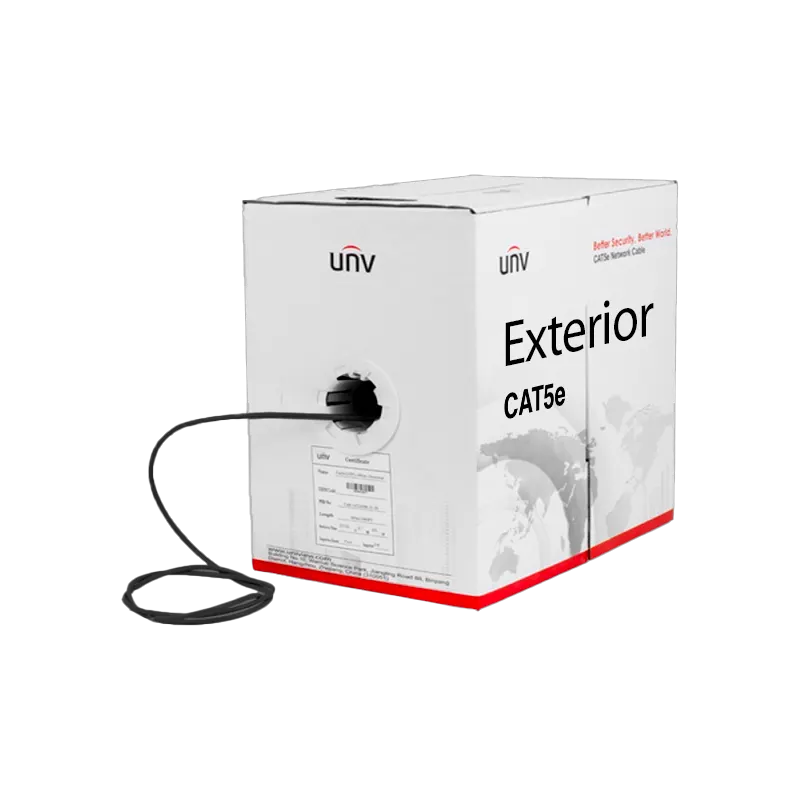 ქსელის კაბელი CAB-LC2110B-E-IN, UNV, Cat5e(UTP), 100%, 305m,Outdoor,Black.