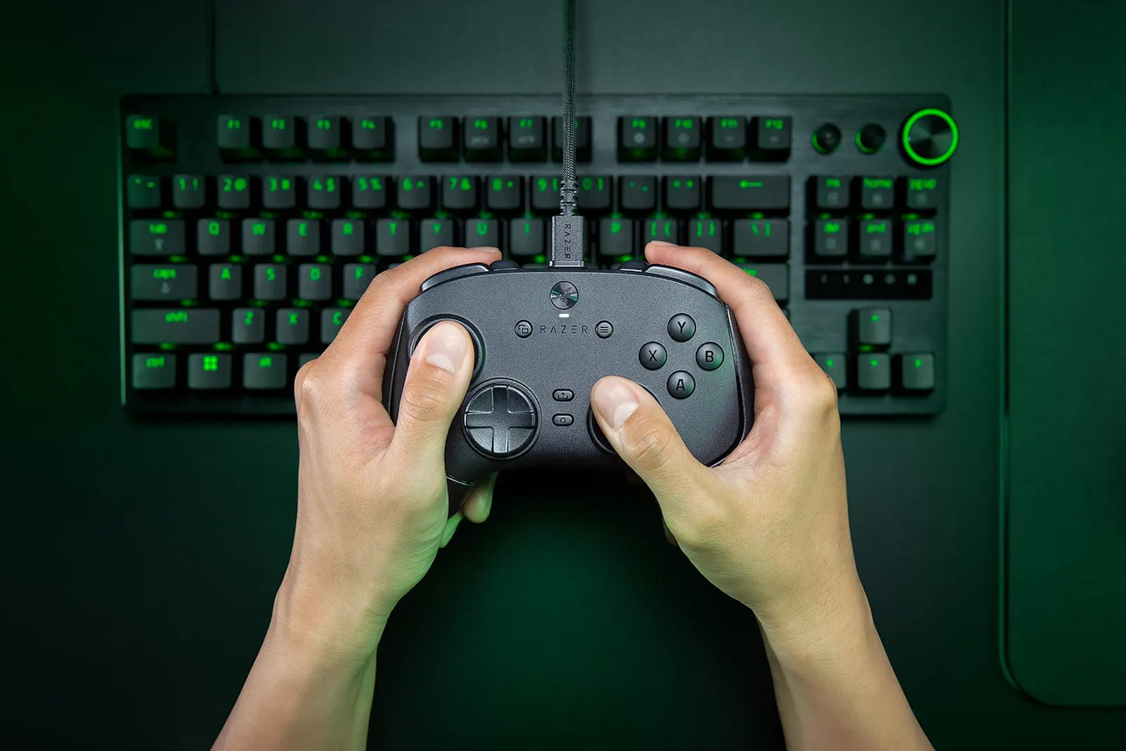 ჯოისტიკი Razer Gamepad Wolverine V3 Tournament 8K PC, USB-A, black