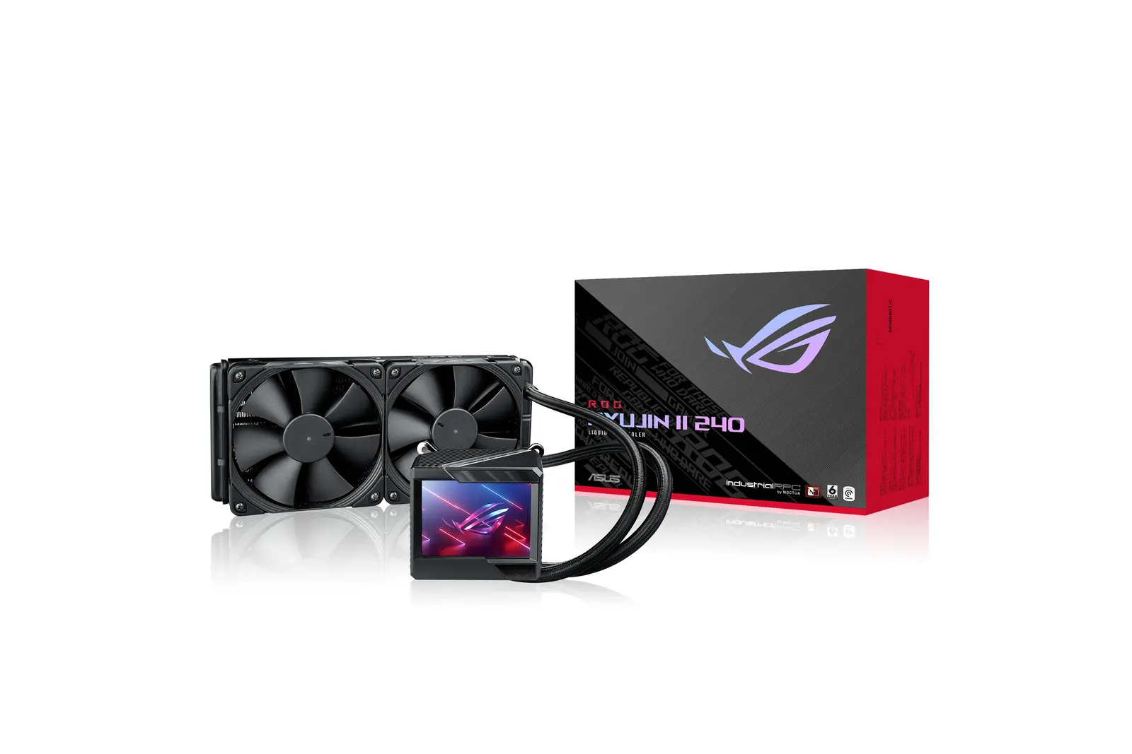 ქულერი ASUS LCS ROG RYUJIN II 240 LGA 115x,1700, 2011, 2011-3, 2066;AMD: AM4, TR4* OLED Noctua iPPC