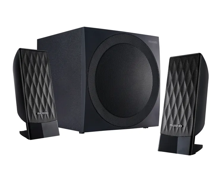 დინამიკი 2.1 Microlab M-300BT Bluetooth Speaker 38W Black