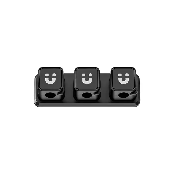 კაბელის დამცავი T1117A, UNITEK, Cable Manager, Magnetic Cable Clips (3pcs Clips + 1pc Base per Box).