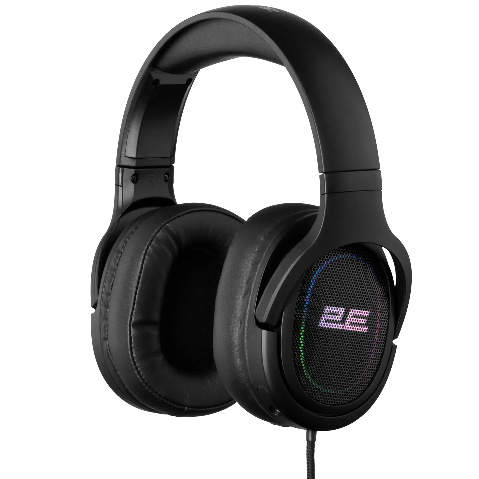 ყურსასმენი 2E GAMING Headset HG330, 7.1, USB-A, RGB, 2m, black