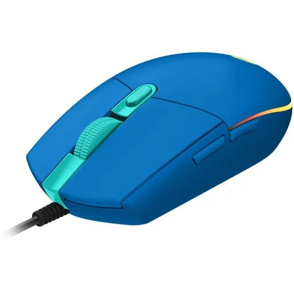 მაუსი logitech, G102, Mouse Blue