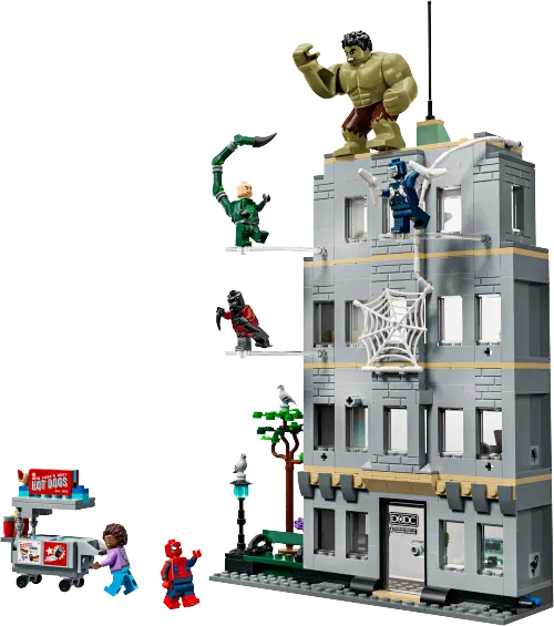 კონსტრუქტორი LEGO Super Heroes Spider-Man vs. Hulk Epic Clash 76350