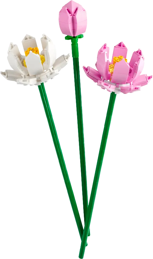 კონსტრუქტორი LEGO ICO LOTUS FLOWERS 40647