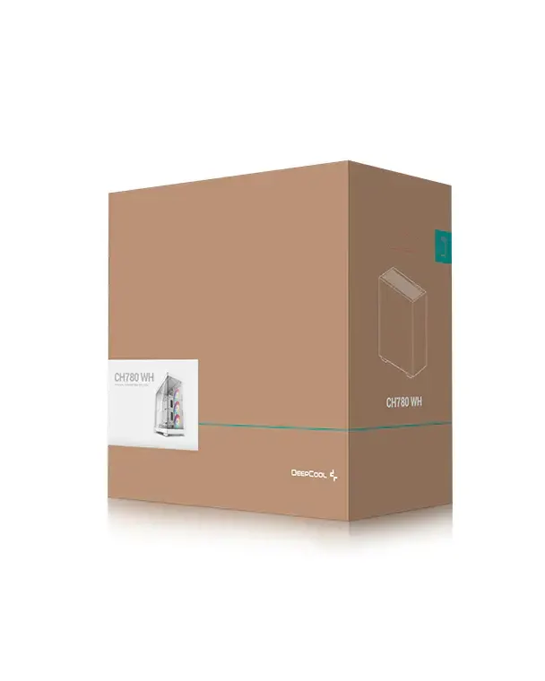 Deepcool, CH780 WH, Case white