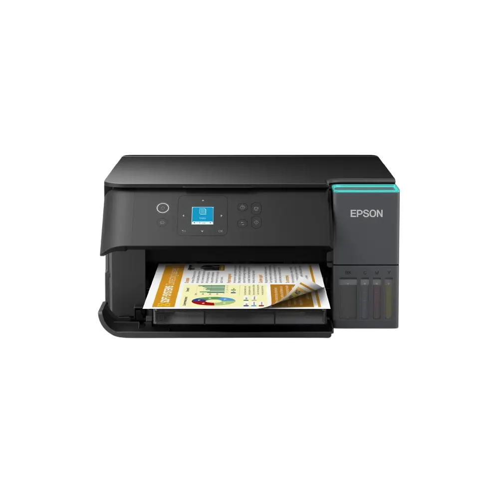 პრინტერი Epson C11CL41411 EcoTank L4360, MFP, A4, WiFi, Color Printer, Black