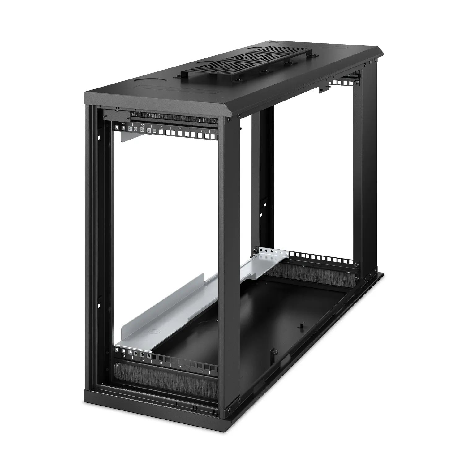 კედლის კარადა NetShelter WX 6U Low-Profile Wall Mount Enclosure 230V Fans with Caster Kit