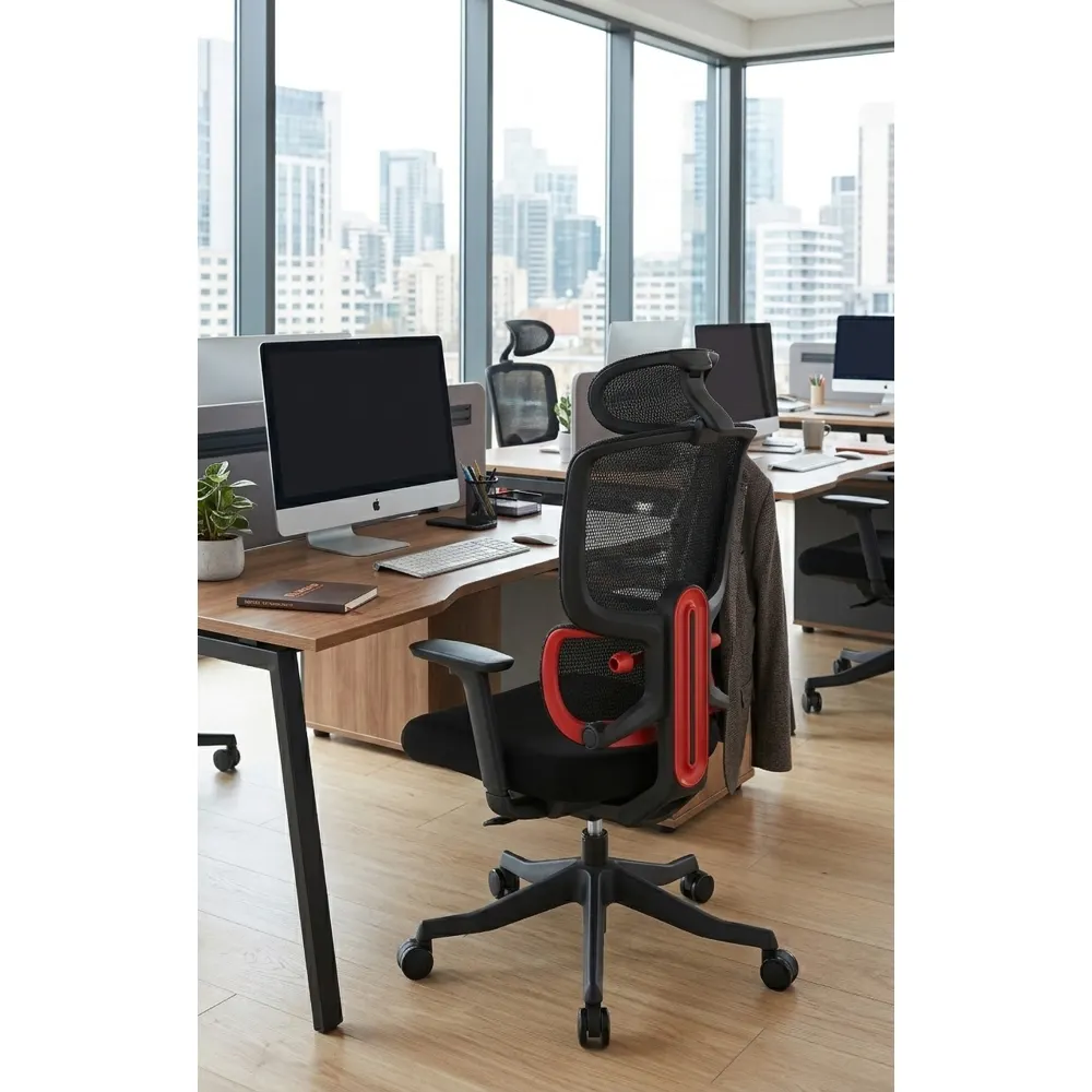 ALLX ERGO X7-AIR-B Executive Office Chair Black