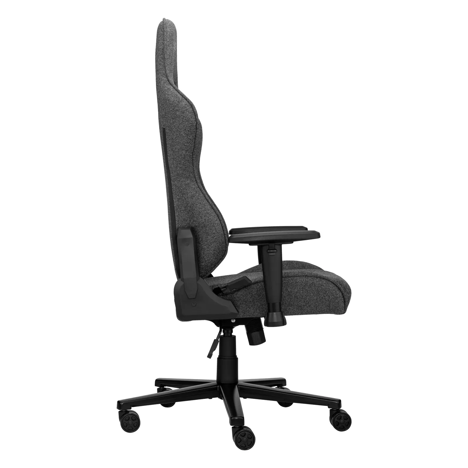 2E GAMING Chair BUSHIDO Lite, fabric, 2D-Armrests, dark grey