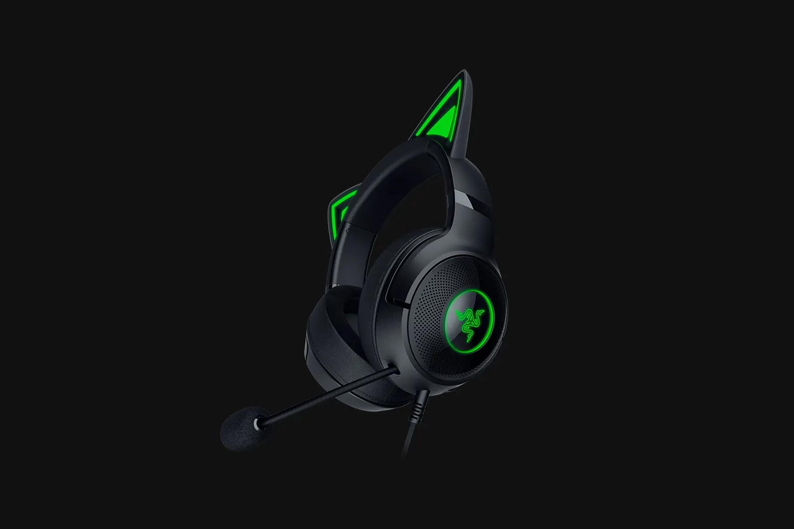 ყურსასმენი Razer Headset Kraken Kitty V2, RGB, USB-A, black