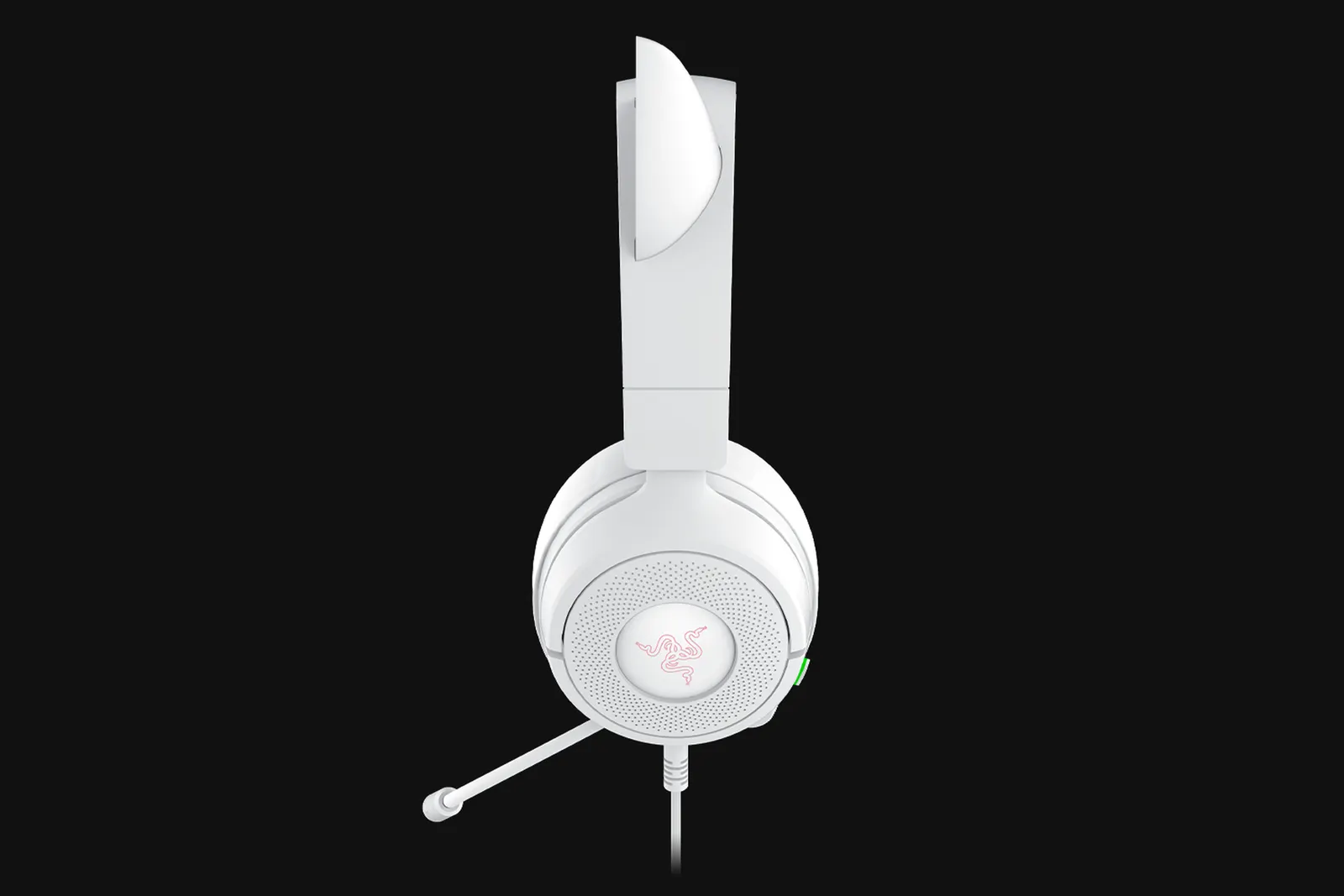 ყურსასმენი Razer Headset Kraken Kitty V3 X, mini-jack, 1.3m, white