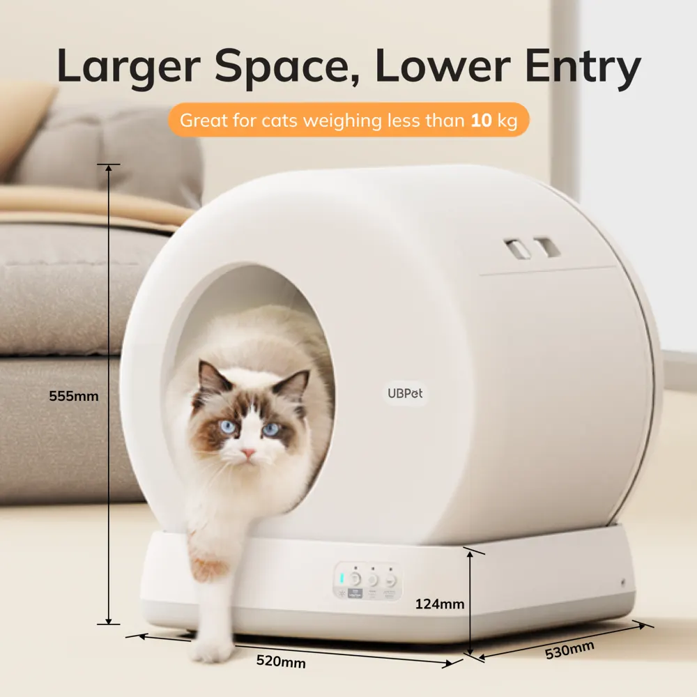 UBTech UCAT C10 PRO, Smart Cat Litter Box, White