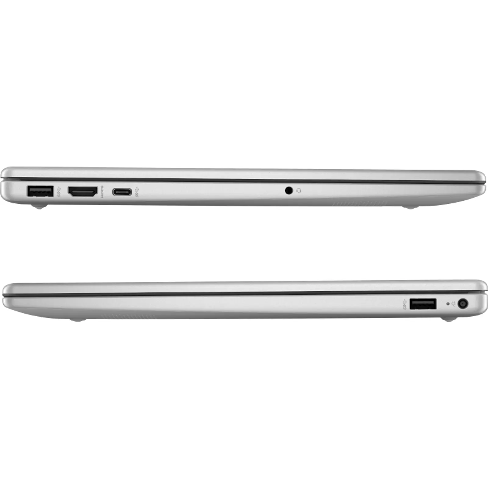 HP 15 15-fd1019ci, 15.6", Core 3-100U, 8GB, 512GB, Natural Silver