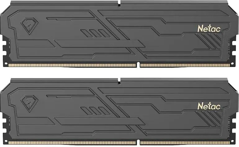 ოპერატიული მეხსიერება Shadow III, NETAC, MEMORY, 32GB, GDDR5, 4800MHz, DIMM, (16x2)Kit, Black,.