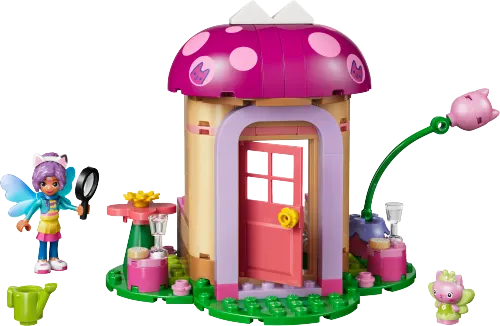 კონსტრუქტორი LEGO Gabby's Dollhouse Kitty Fairy's Garden House 11212