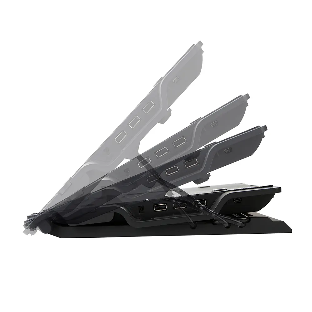 ნოუთბუქის ქულერი Zalman Notebook Cooling Stand 17" (Black)