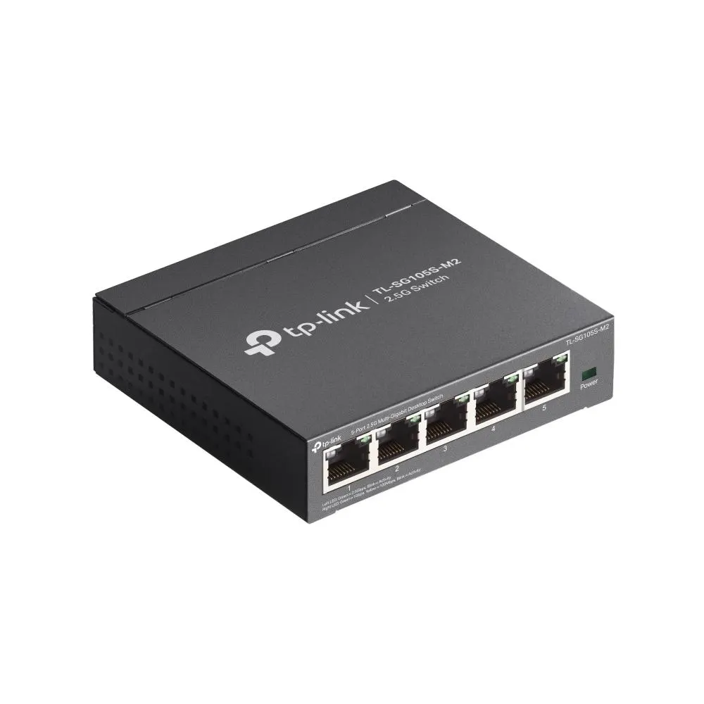 TP-Link, TL-SG105S-M2, Switch, 5-Port 2.5G Multi-Gigabit Desktop Switch