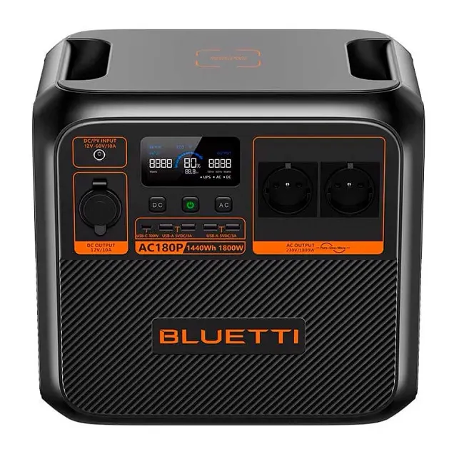 პორტატული კვების სადგური Bluetti AC180P Portable Power Station 1800W/1440Wh
