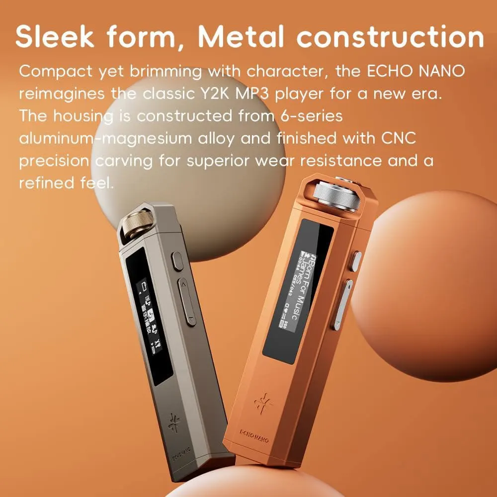 Hi-Res აუდიო პლეერი FiiO F4403E SNOWSKY ECHO NANO, 3.5mm, microSD, Portable High Resolution Music Player Black