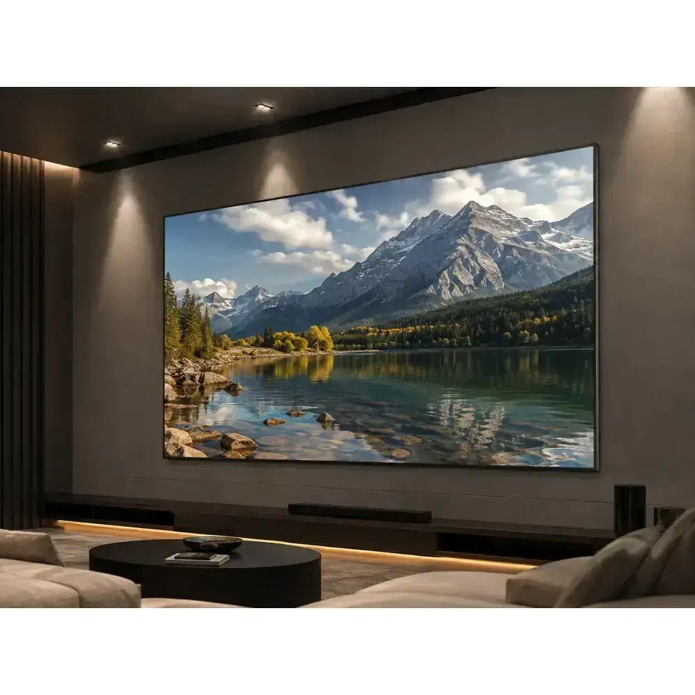 პროექტორის ეკრანი Allscreen CNF120HBC, ULTRA THIN BEZEL SCREEN, 265x149CM, 120", 16:9, ALR, 170°
