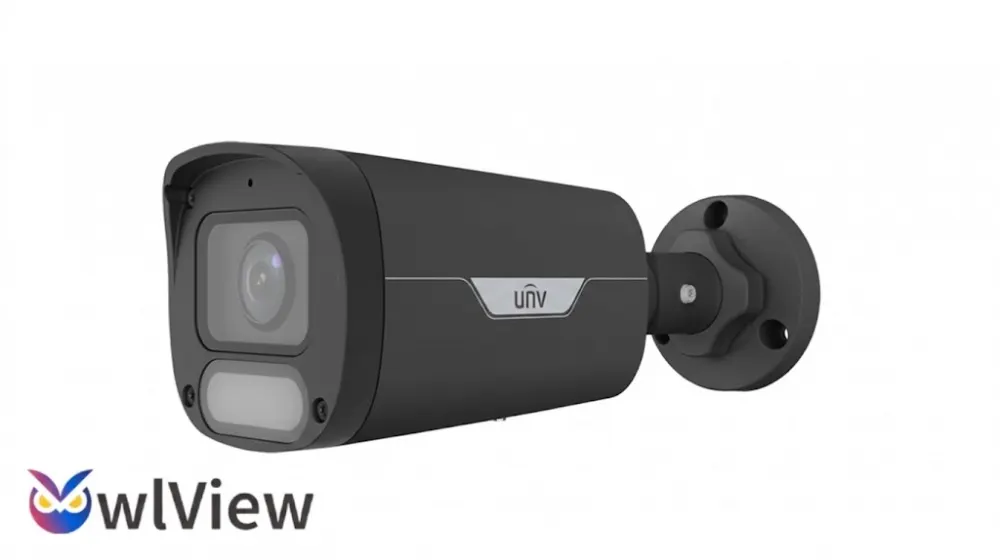 IP კამერა - 4მპ, 2.8მმ, Mic, SD, ANR, UMD, Wise-ISP, Uniview IPC2314LE-ADF28KM-WP-BLACK